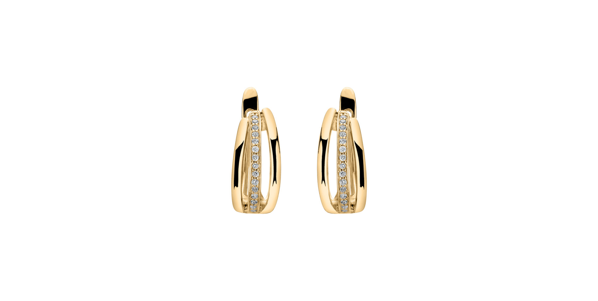 Diamond earrings Sparkling Memory