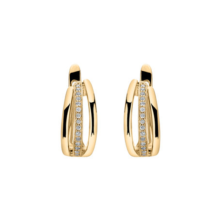 Diamond earrings Sparkling Memory