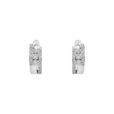 Diamond earrings Galaxy Secret