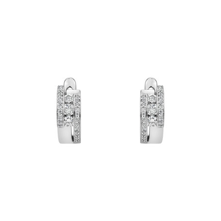 Diamond earrings Galaxy Secret