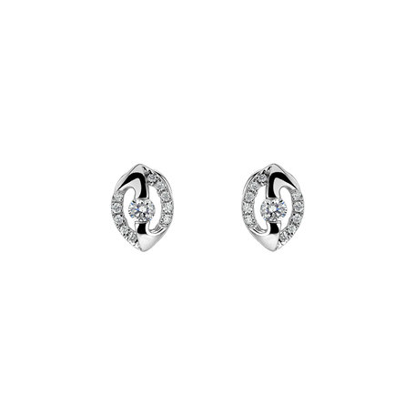 Diamond earrings Shiny Eye