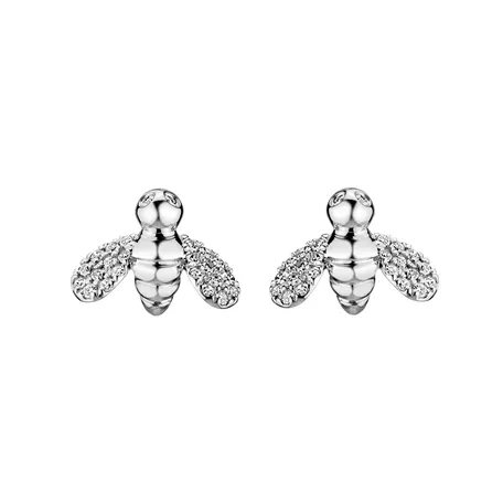 Diamond earrings Shiny Bee