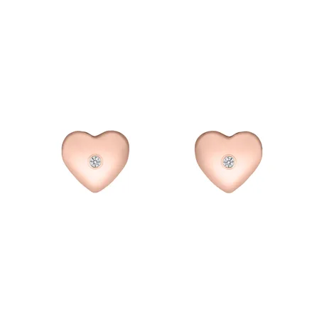Diamond earrings Hearts