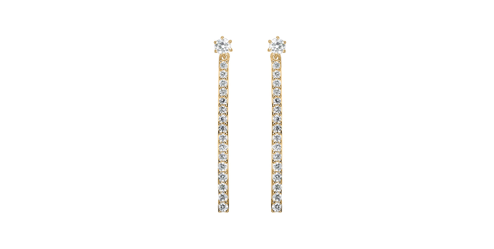 Diamond earrings Flying Star