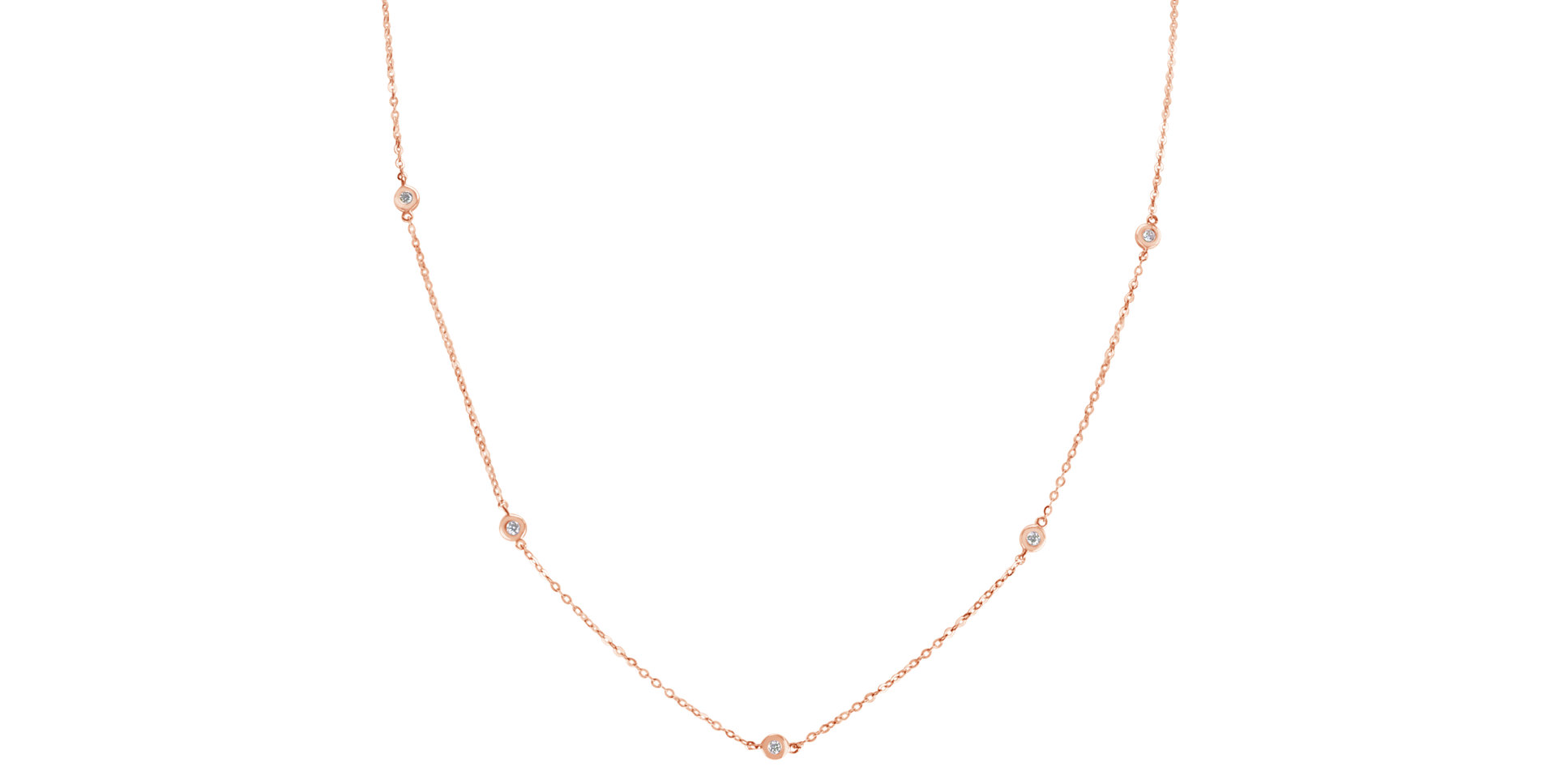 Diamond necklace Dots