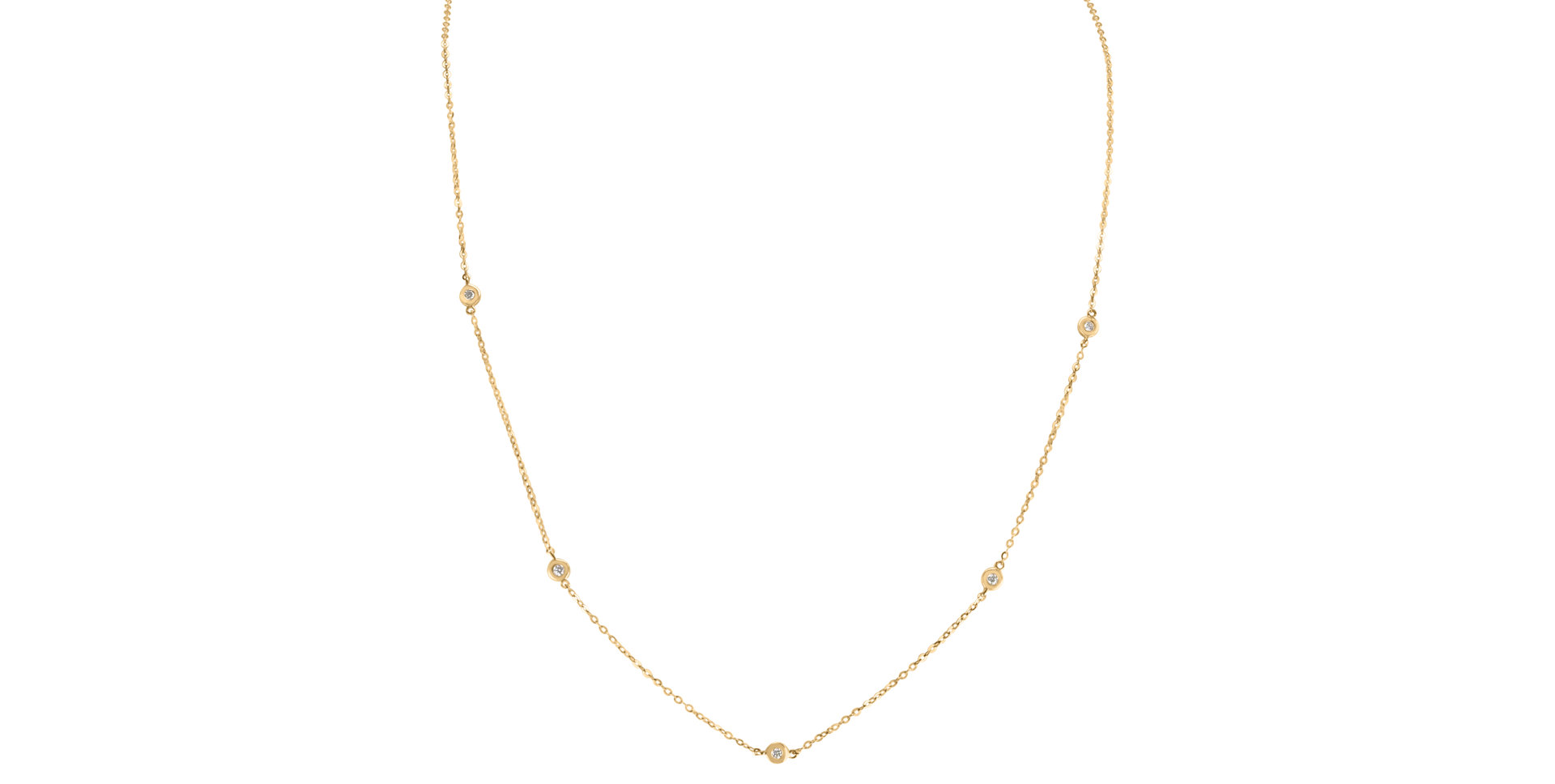 Diamond necklace Dots