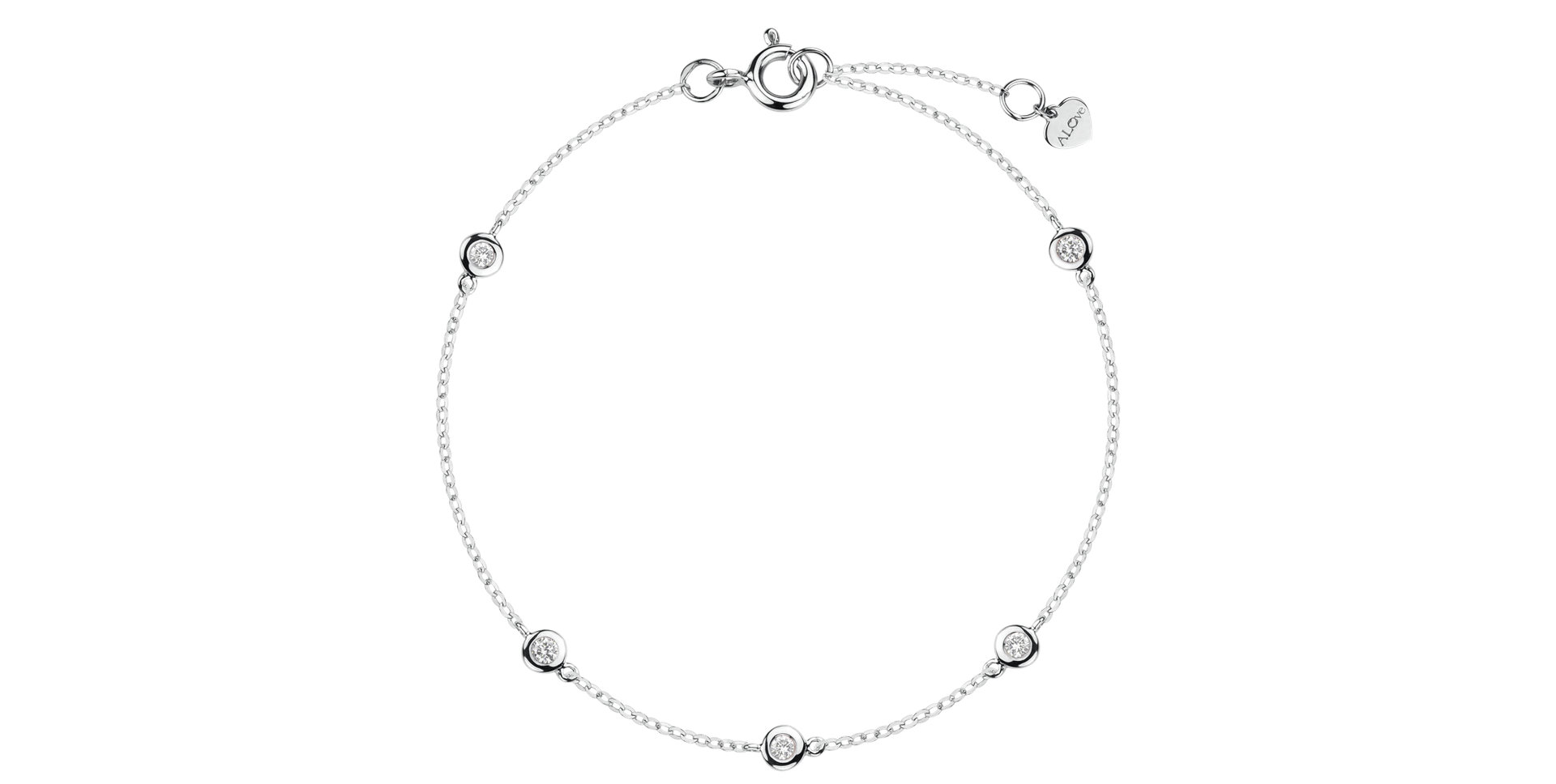 Diamond bracelet Dots