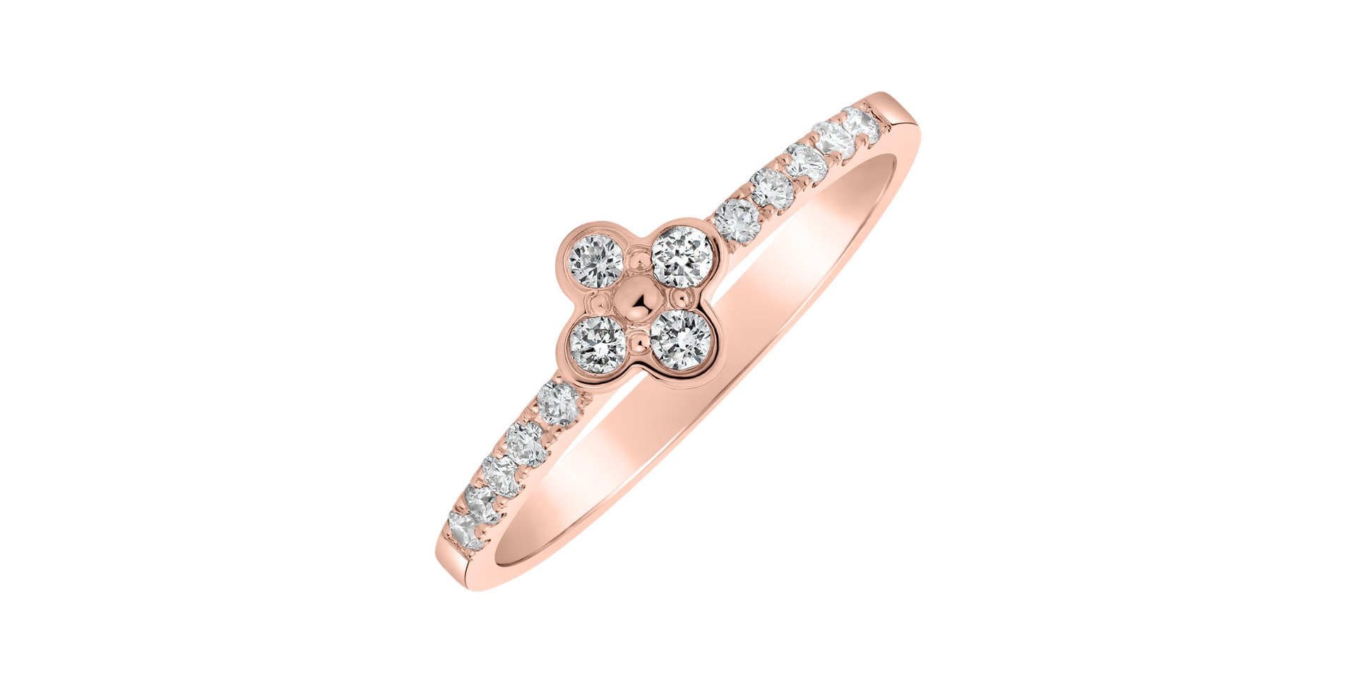 Diamond ring Cloverina