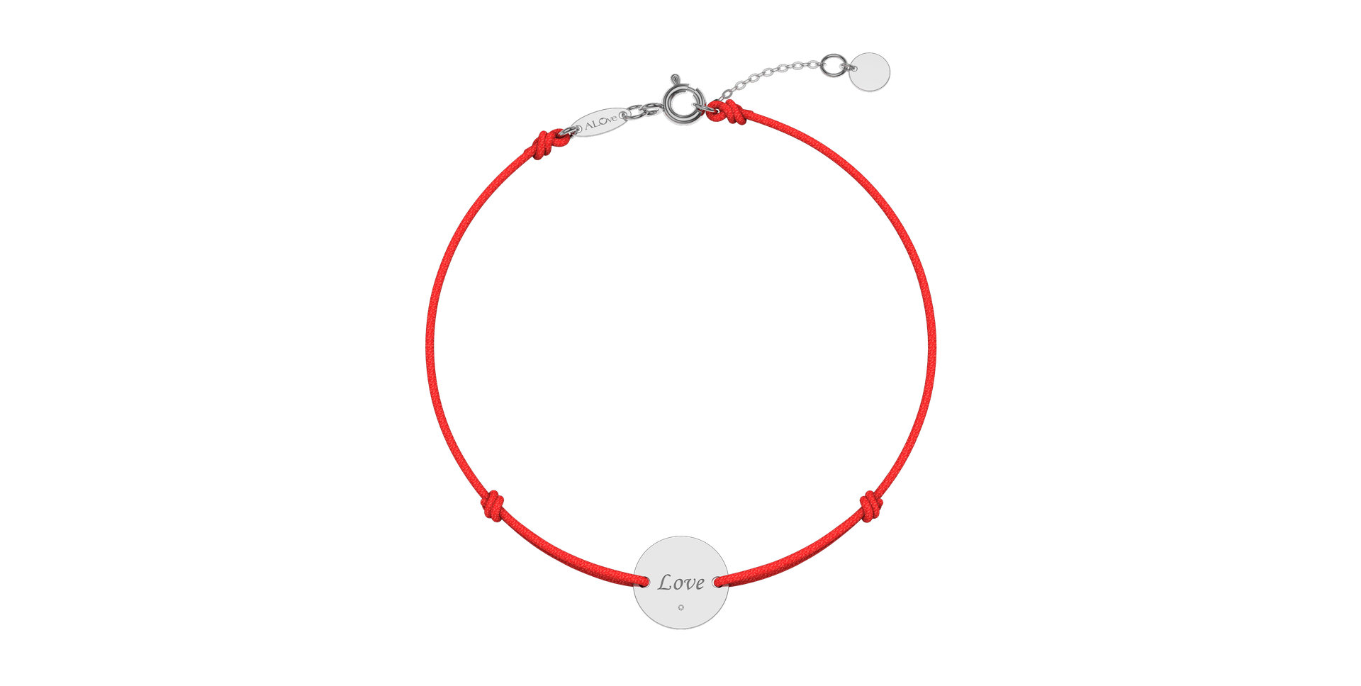 Diamond bracelet Simple Love