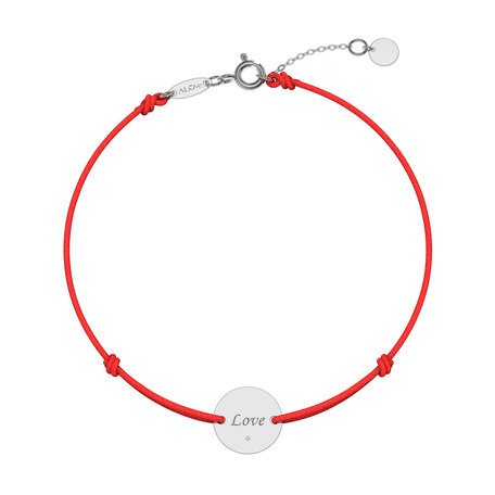 Diamond bracelet Simple Love