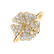 Diamond ring Brilliant Flower4