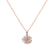 Diamond necklace Flower Star4