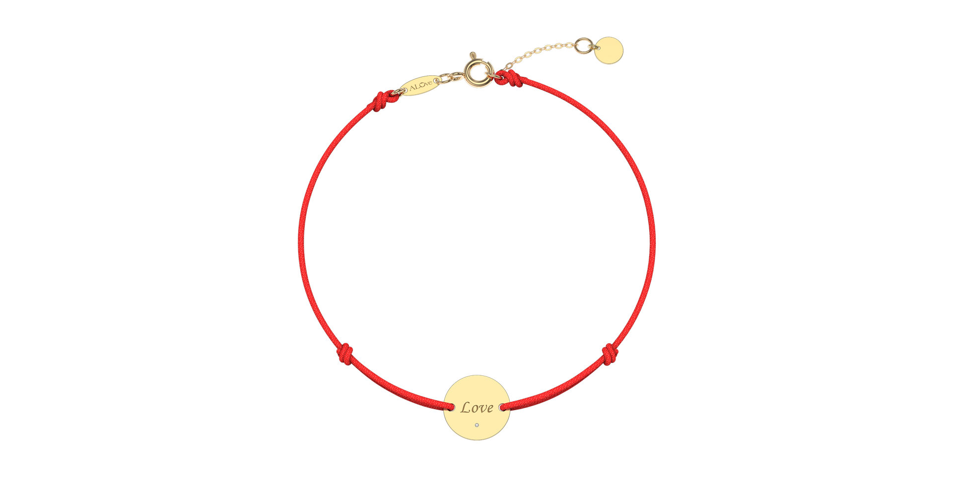 Diamond bracelet Simple Love