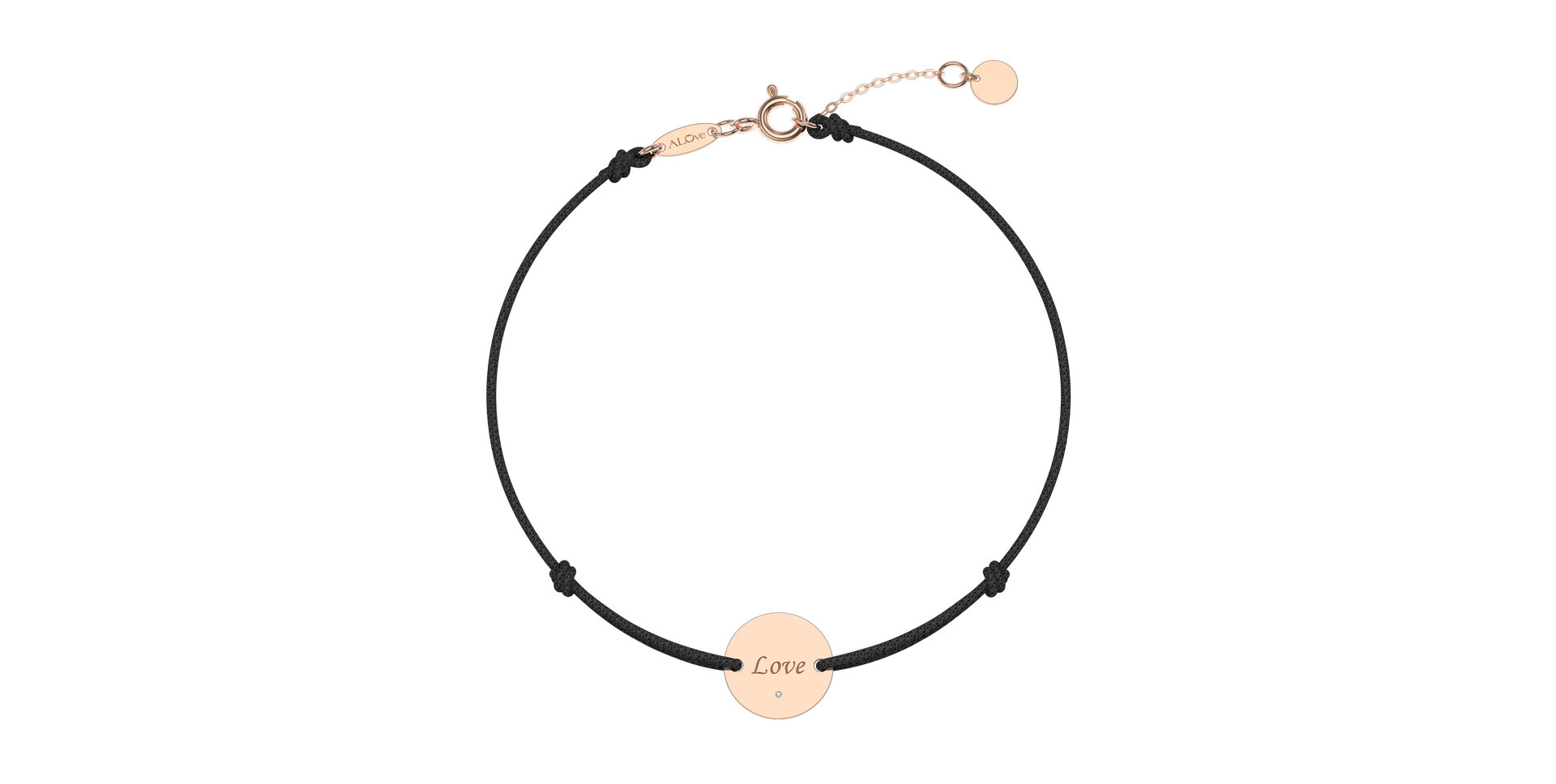 Diamond bracelet Simple Love