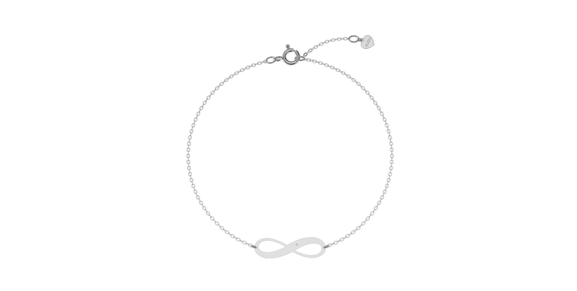 Diamond bracelet My Infinite