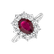 Diamond ring with Ruby Princess Joy4