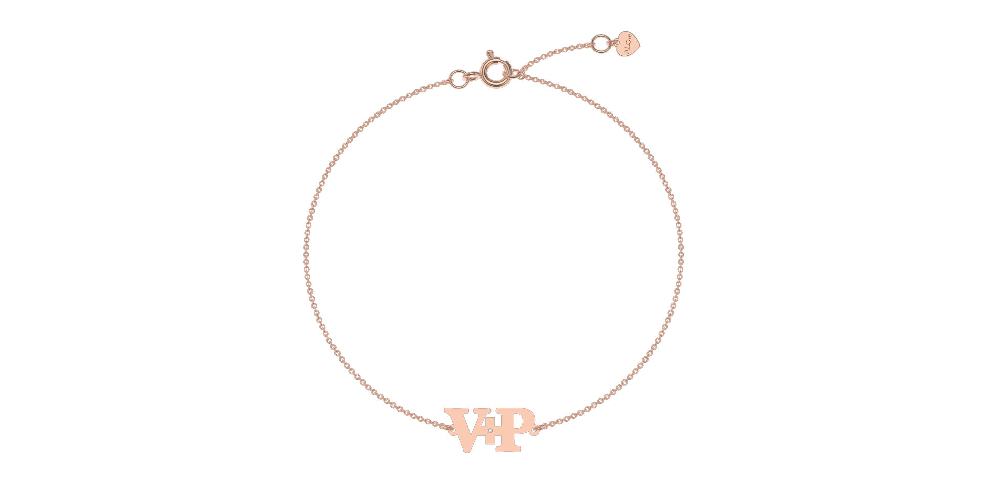 Diamond bracelet Initials