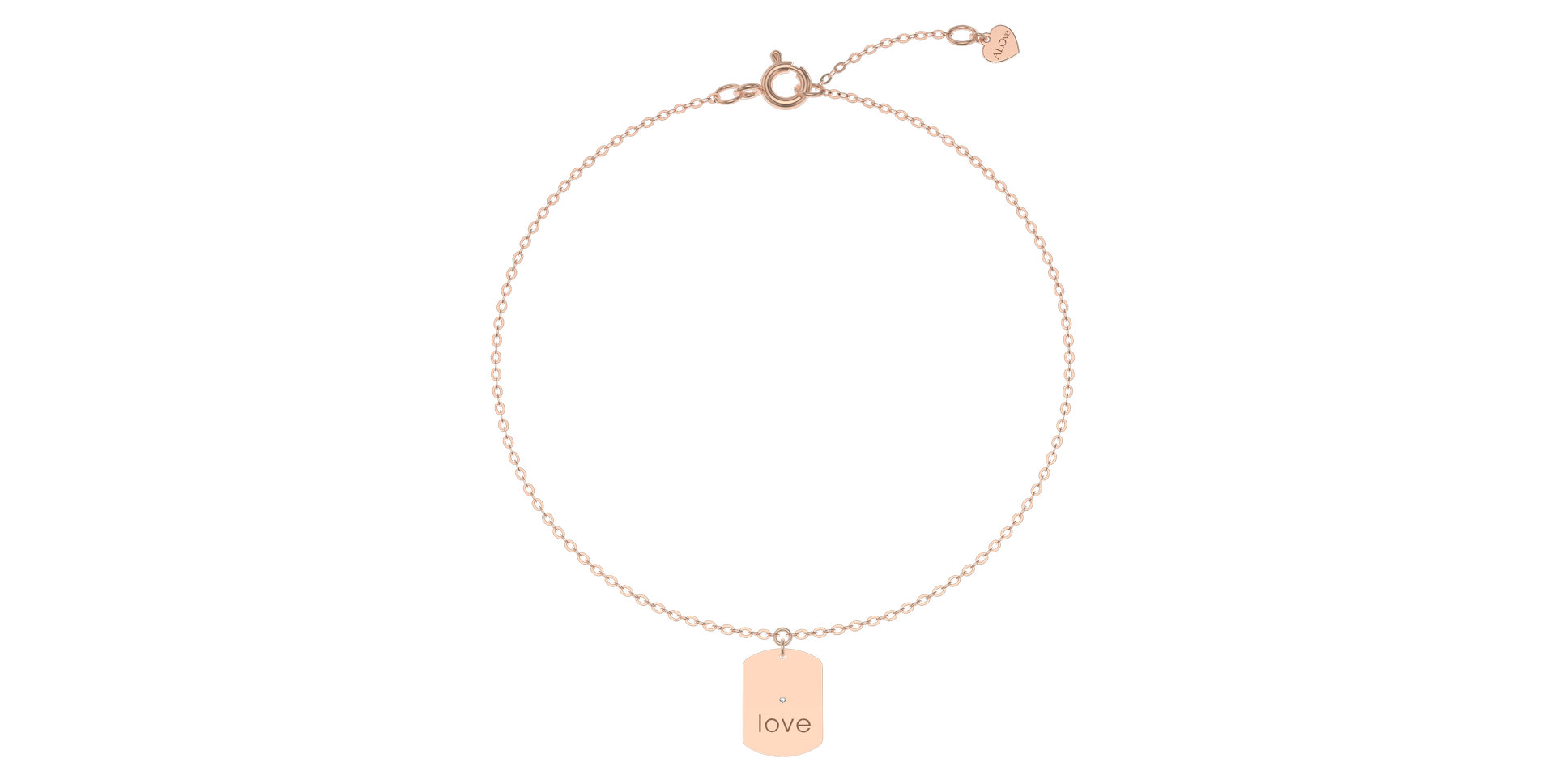 Diamond bracelet Love