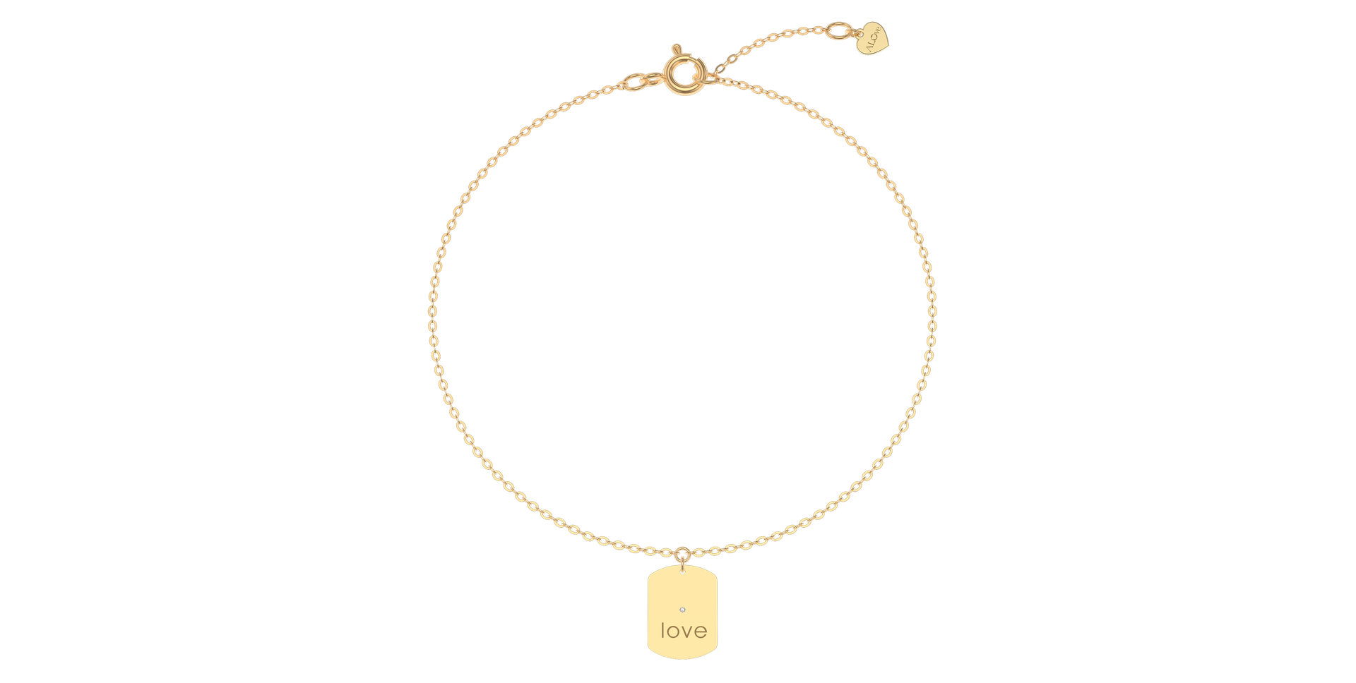 Diamond bracelet Love