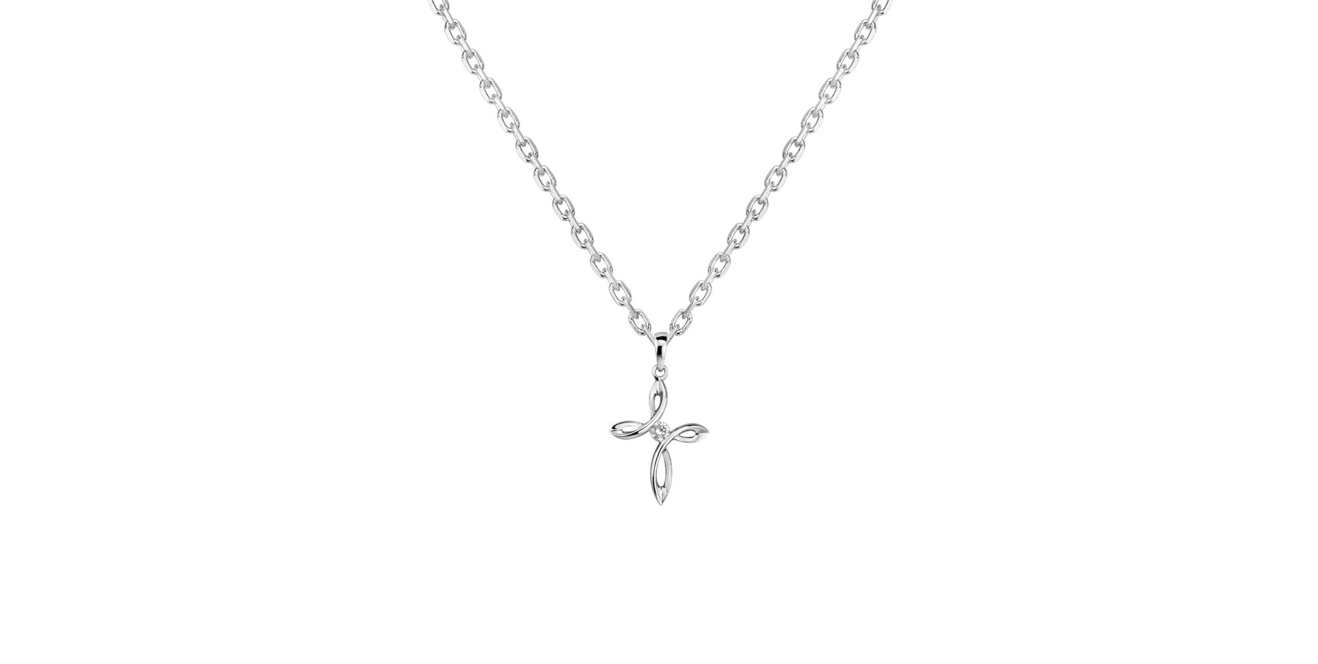 Diamond pendant Symbol of Sacrifice