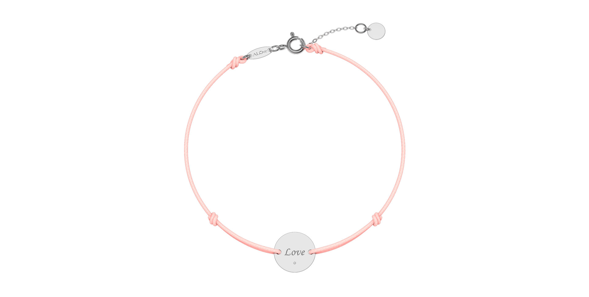 Diamond bracelet Simple Love