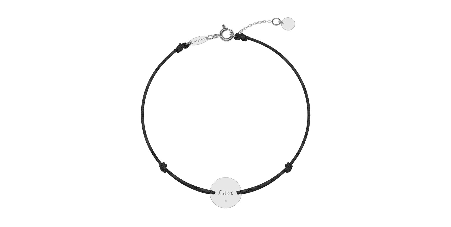 Diamond bracelet Simple Love