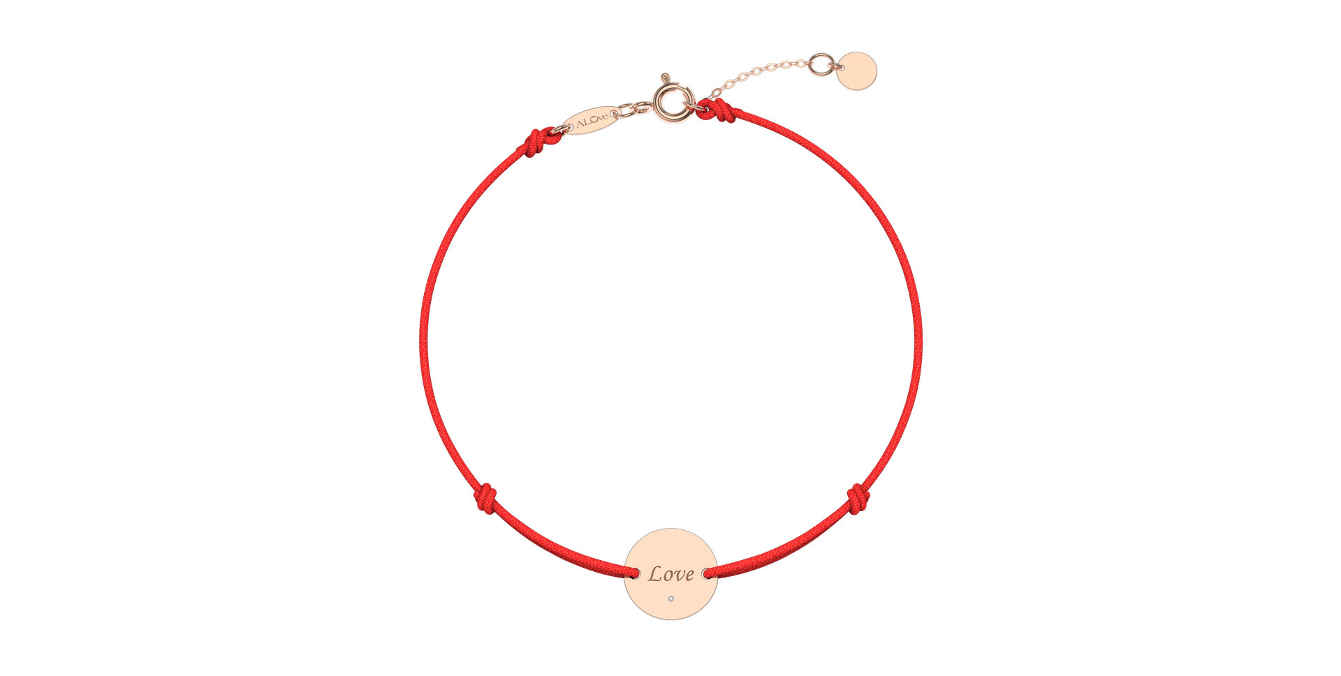 Diamond bracelet Simple Love