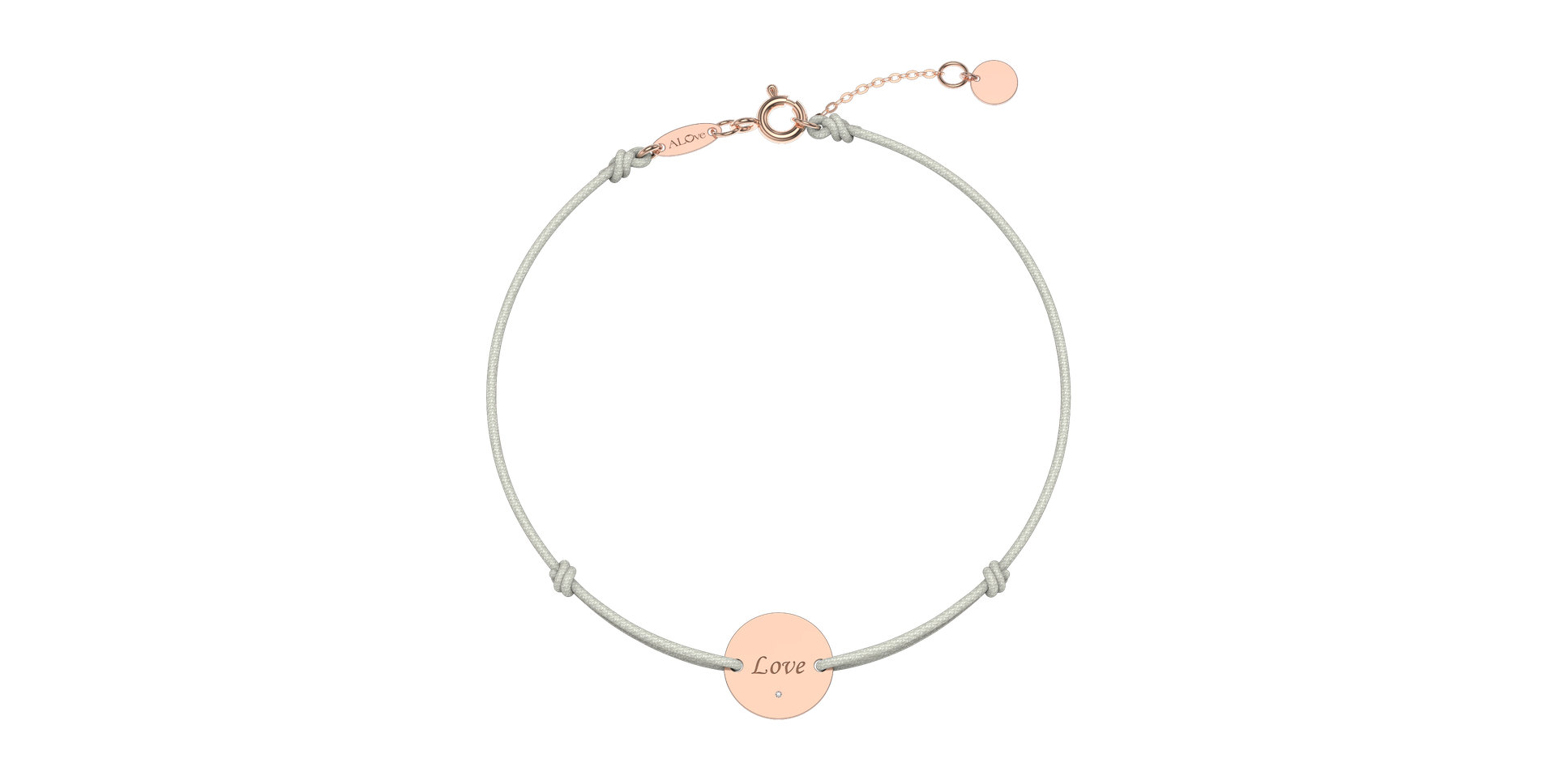 Diamond bracelet Simple Love
