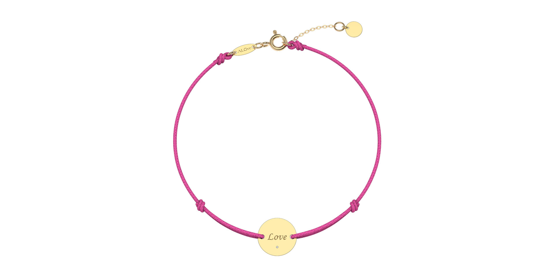 Diamond bracelet Simple Love