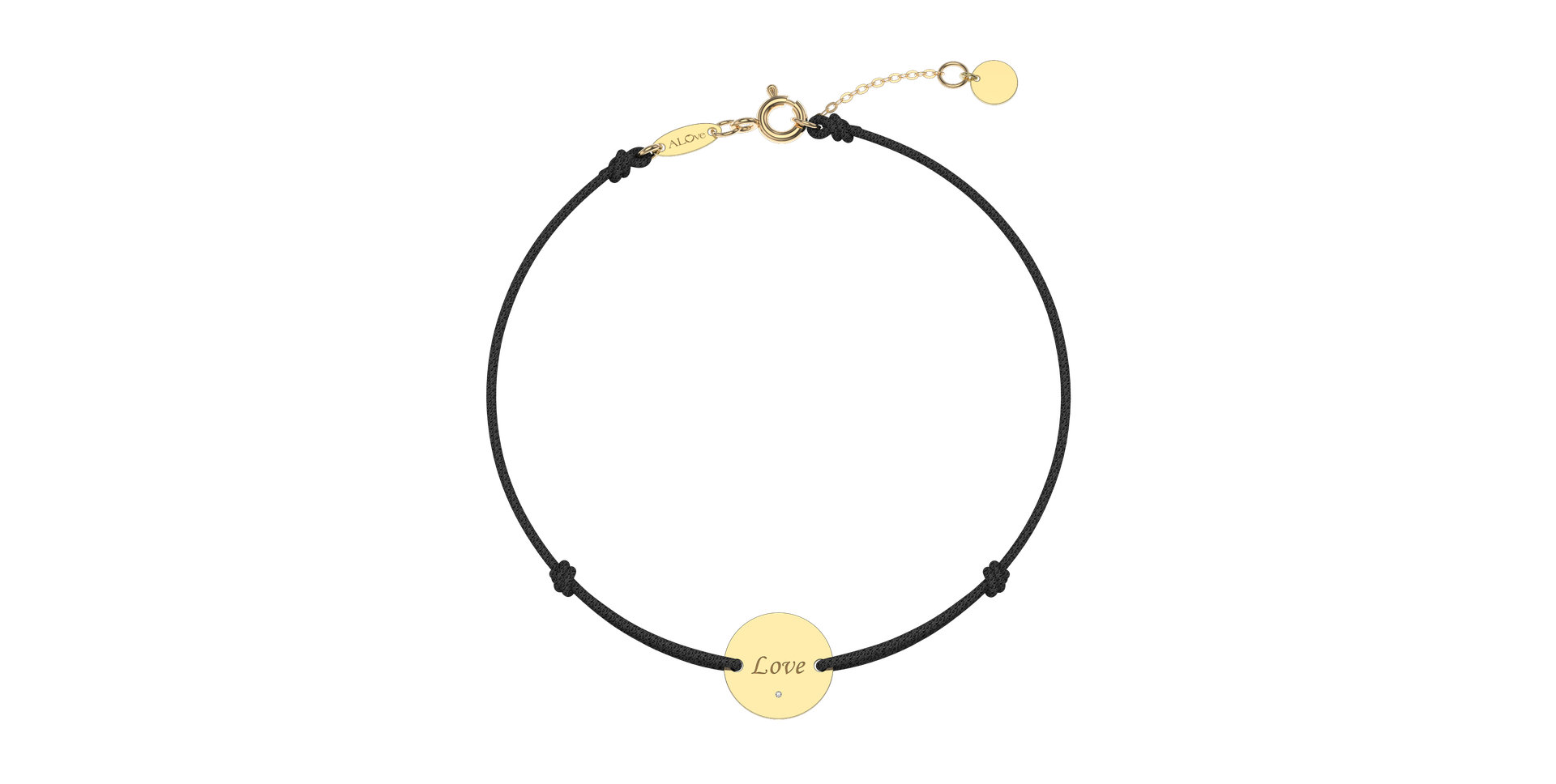 Diamond bracelet Simple Love