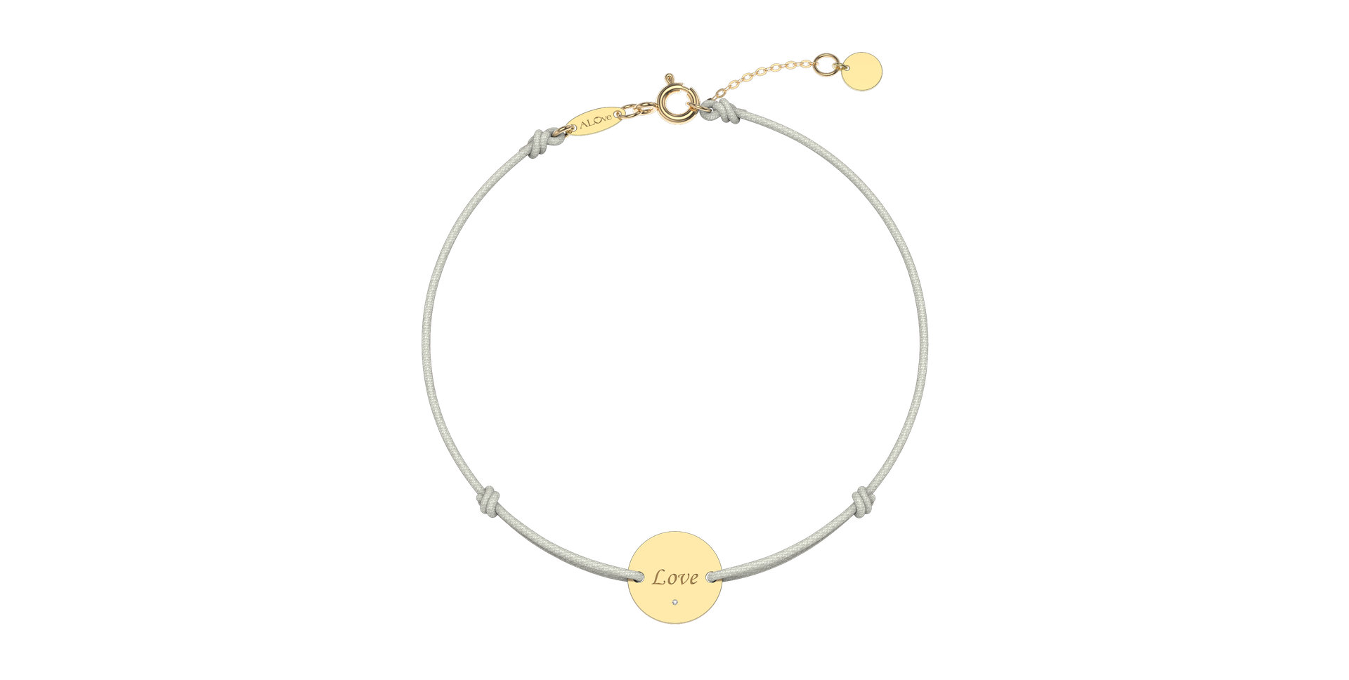 Diamond bracelet Simple Love