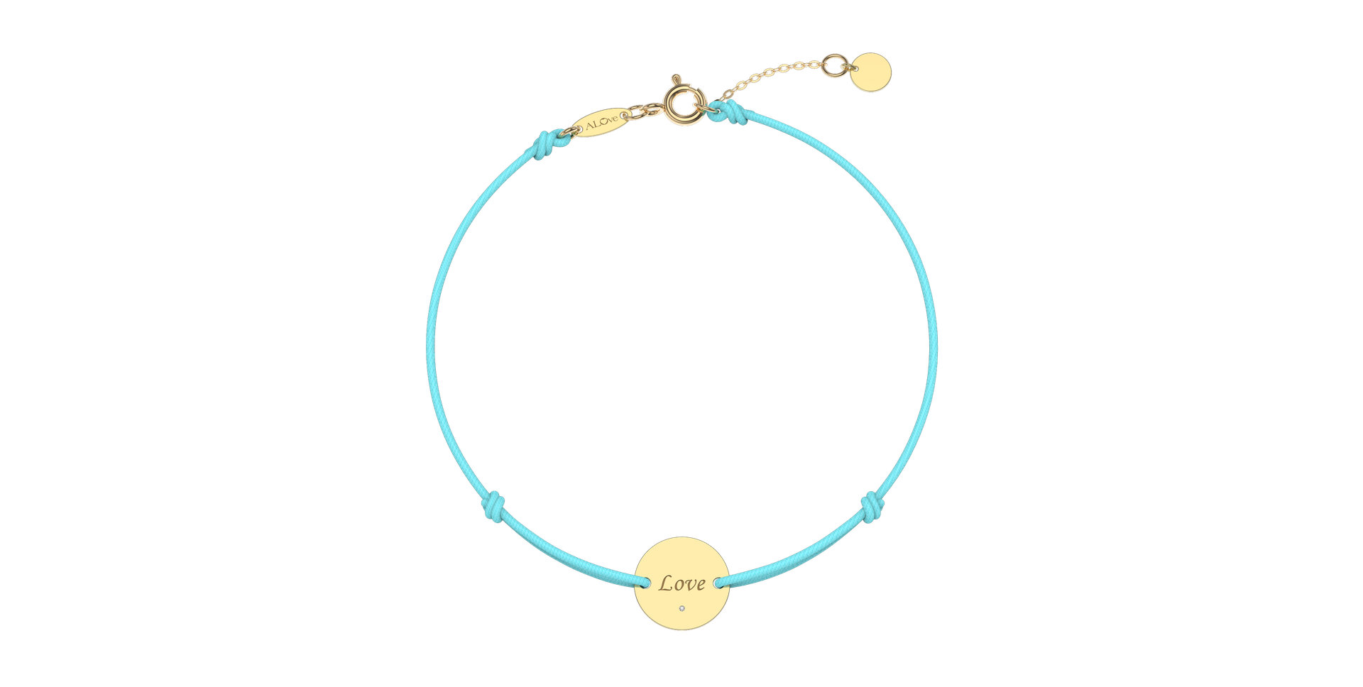 Diamond bracelet Simple Love