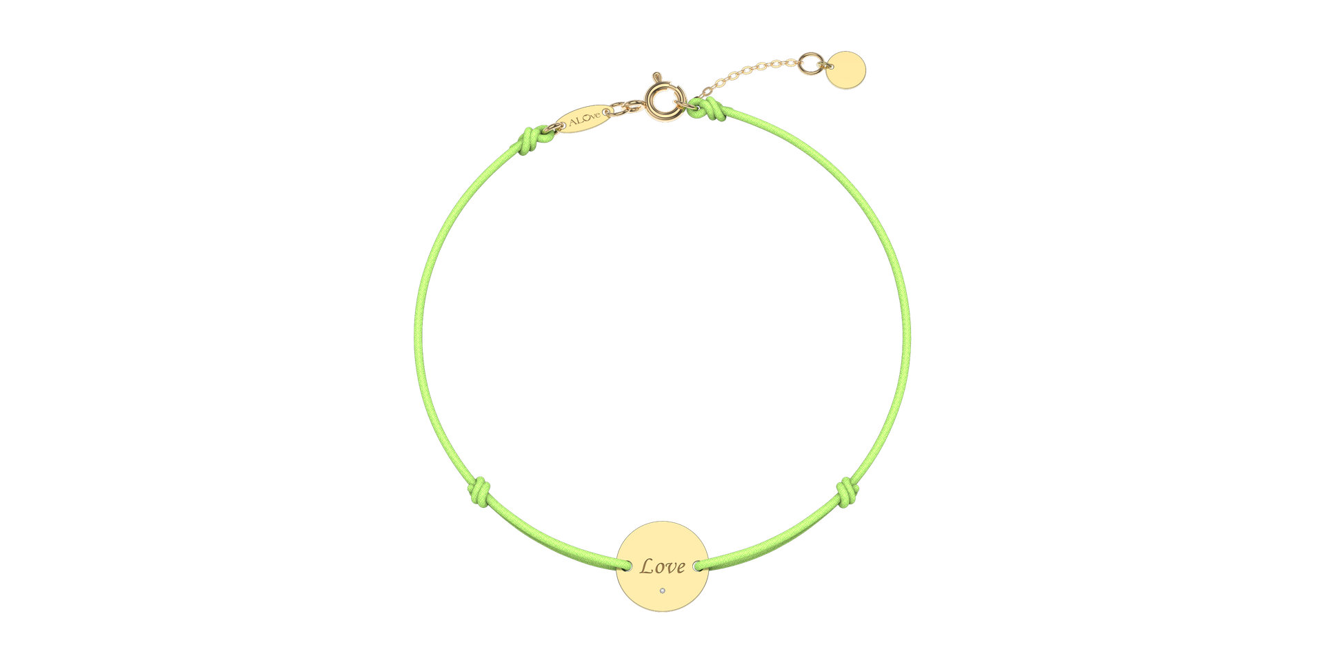 Diamond bracelet Simple Love