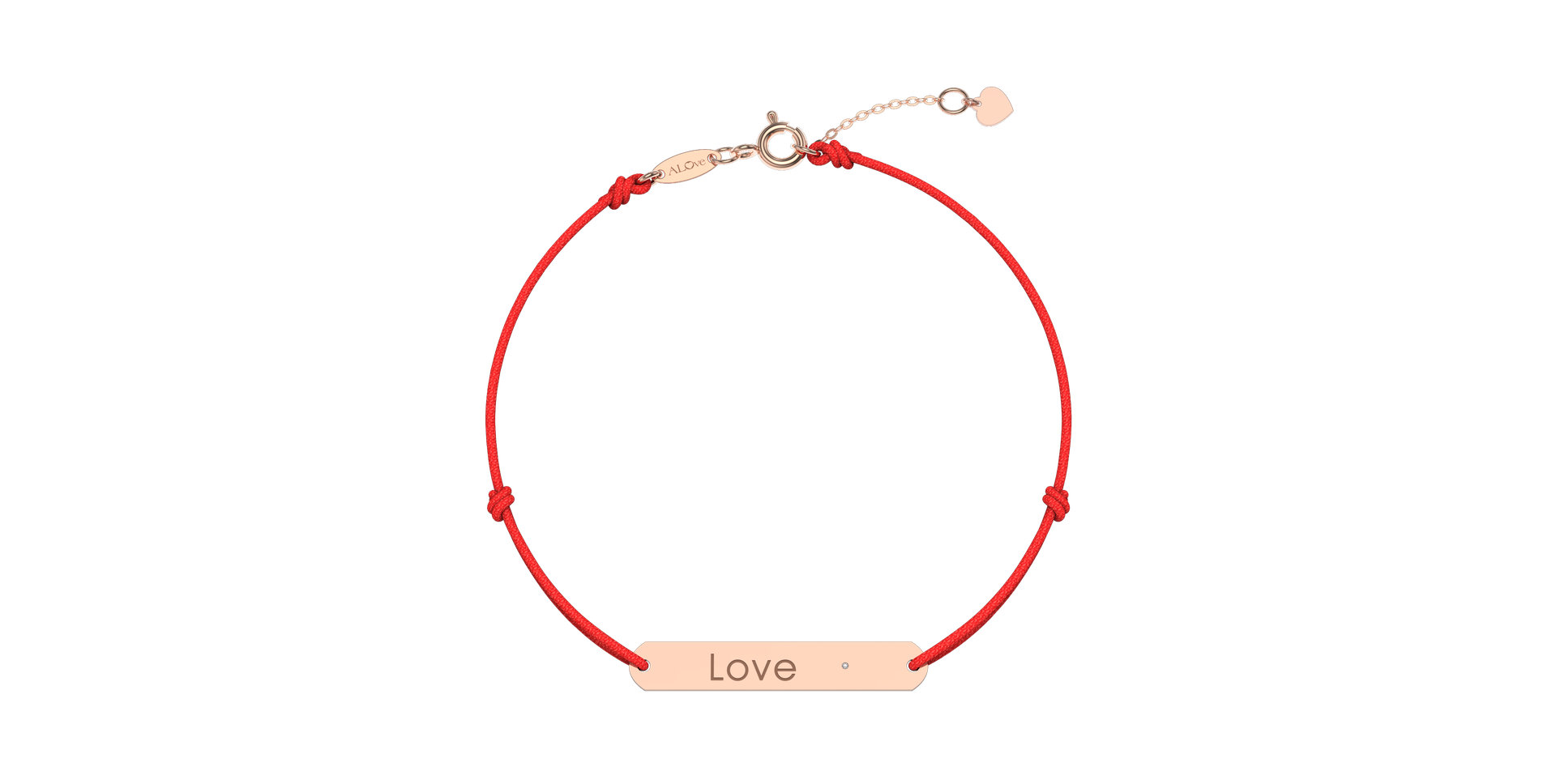 Diamond bracelet Love