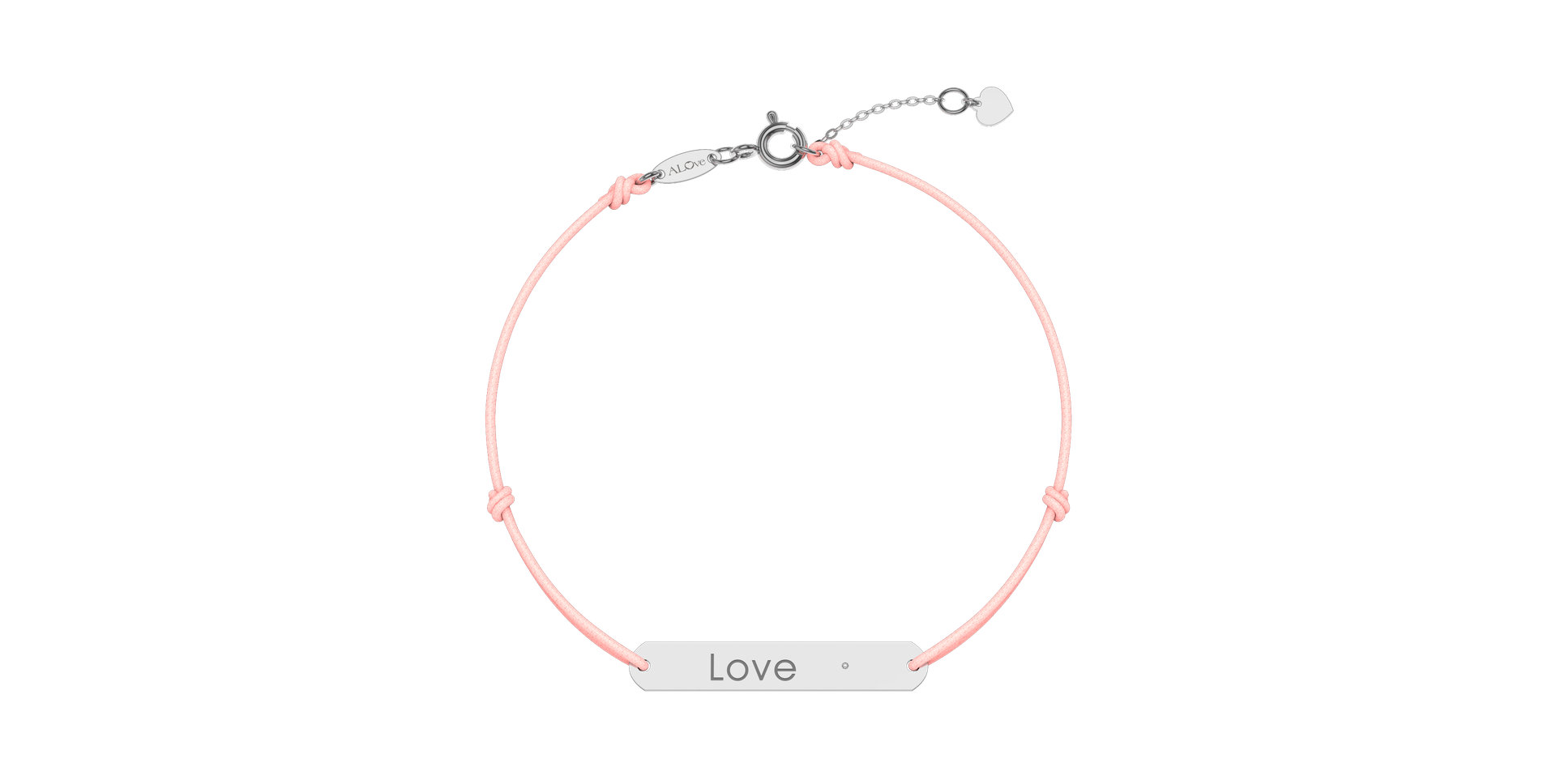 Diamond bracelet Love