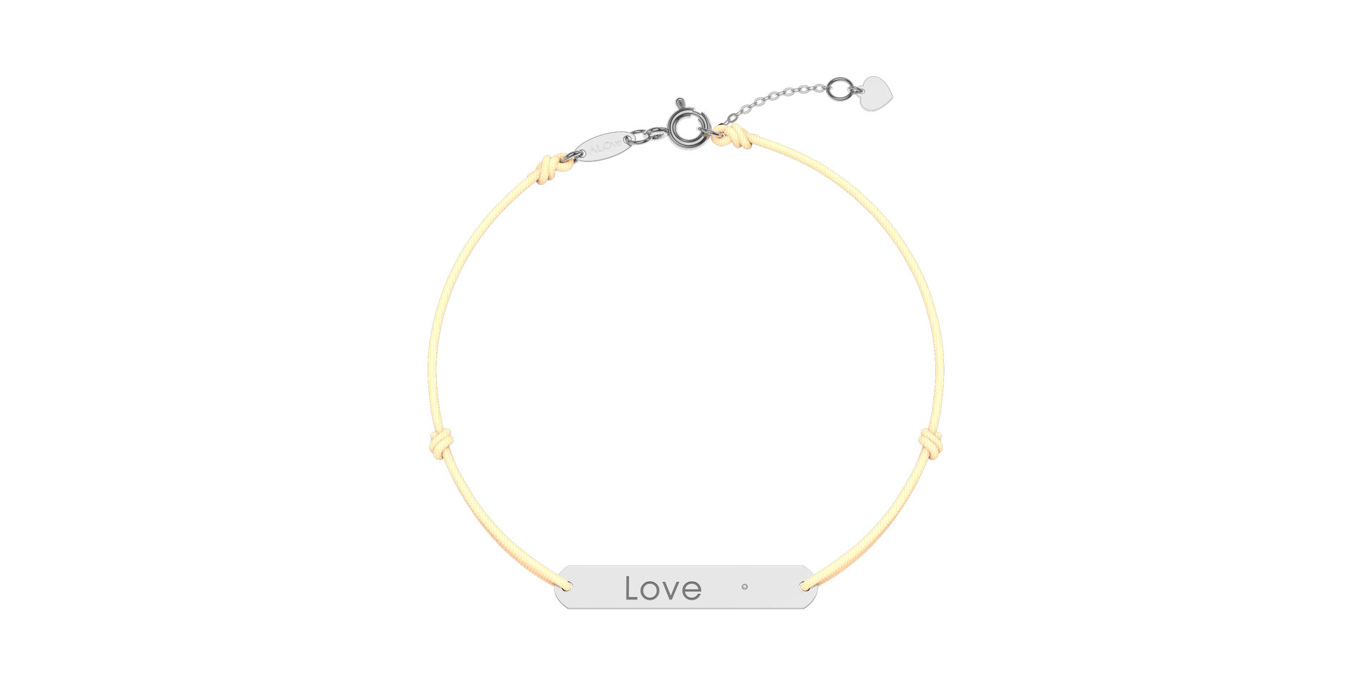 Diamond bracelet Love