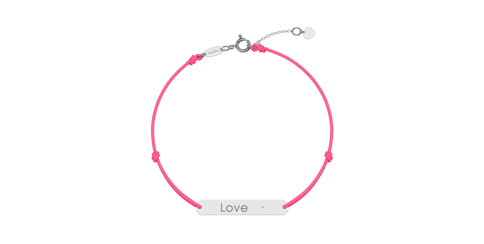 Diamond bracelet Love