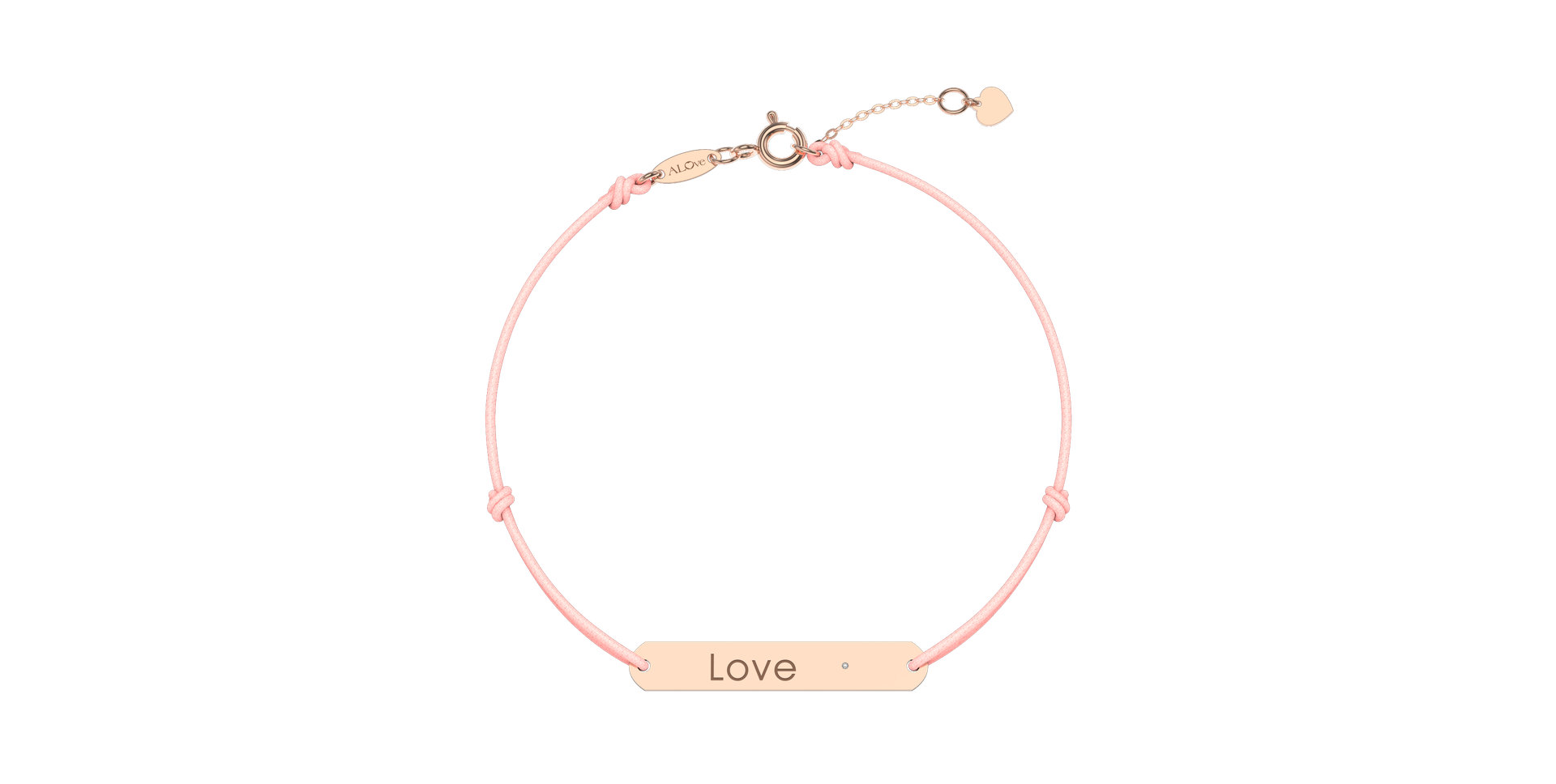 Diamond bracelet Love
