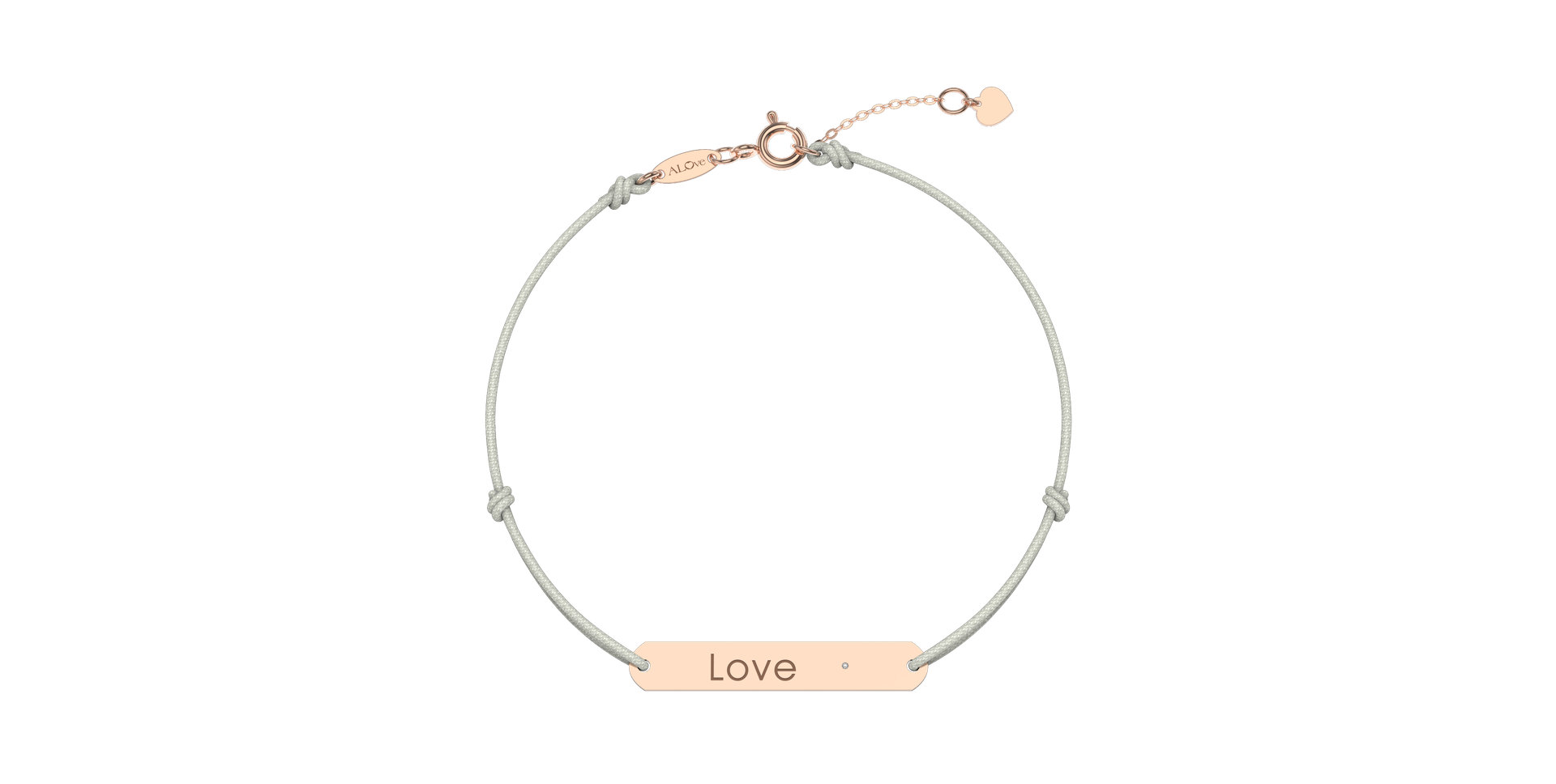 Diamond bracelet Love