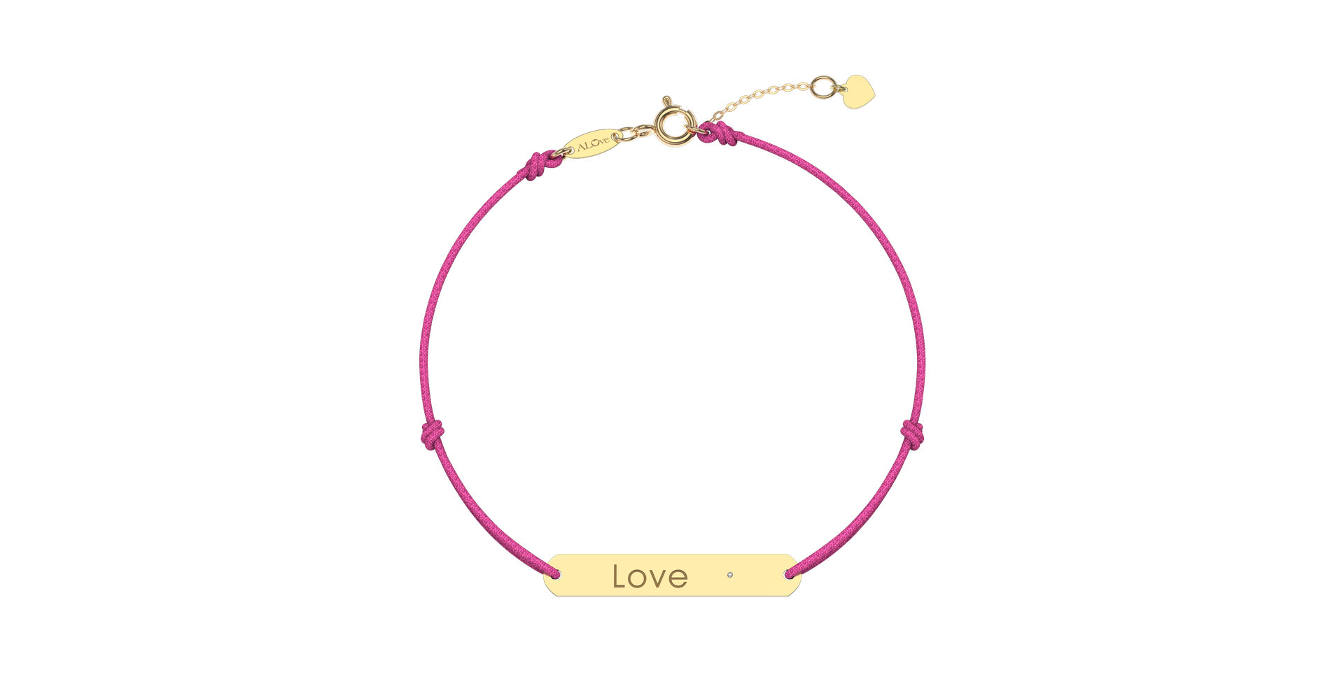 Diamond bracelet Love