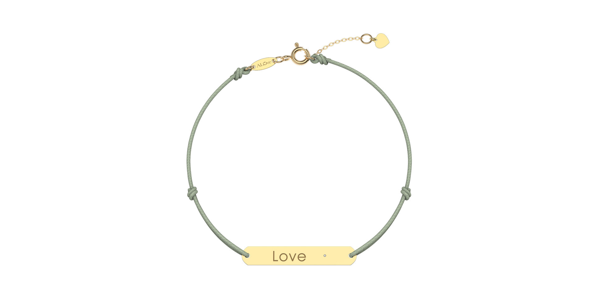 Diamond bracelet Love