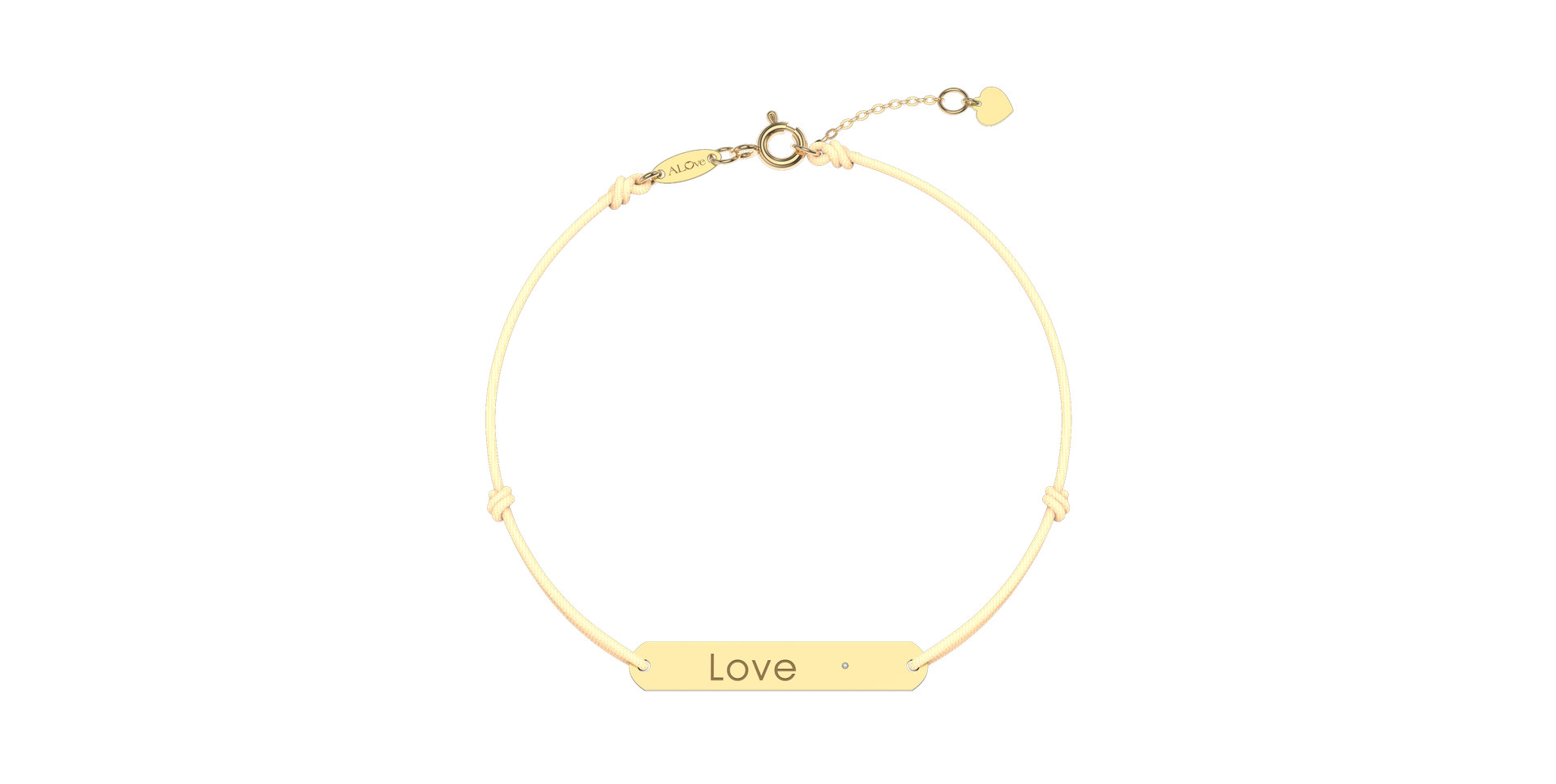 Diamond bracelet Love