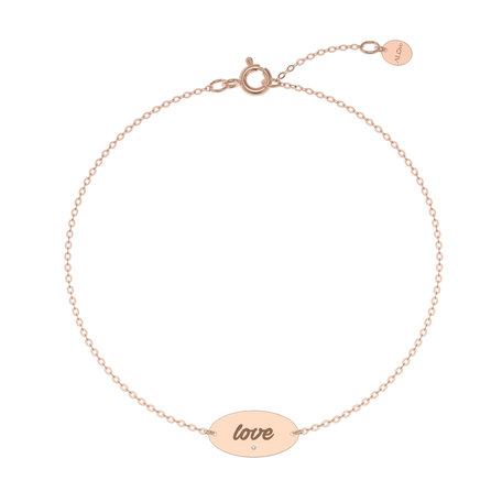 Diamond bracelet Amour Symbol