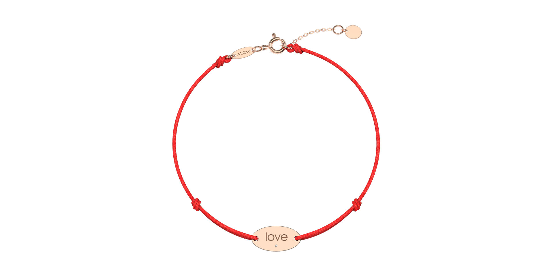 Diamond bracelet Love