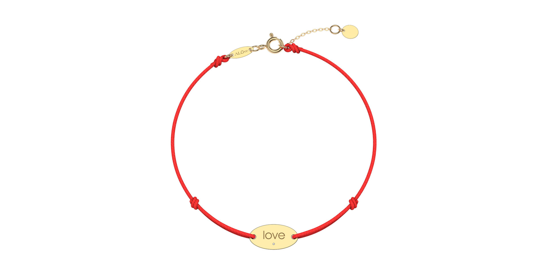 Diamond bracelet Love