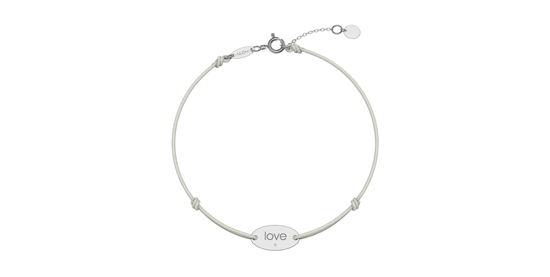 Diamond bracelet Love