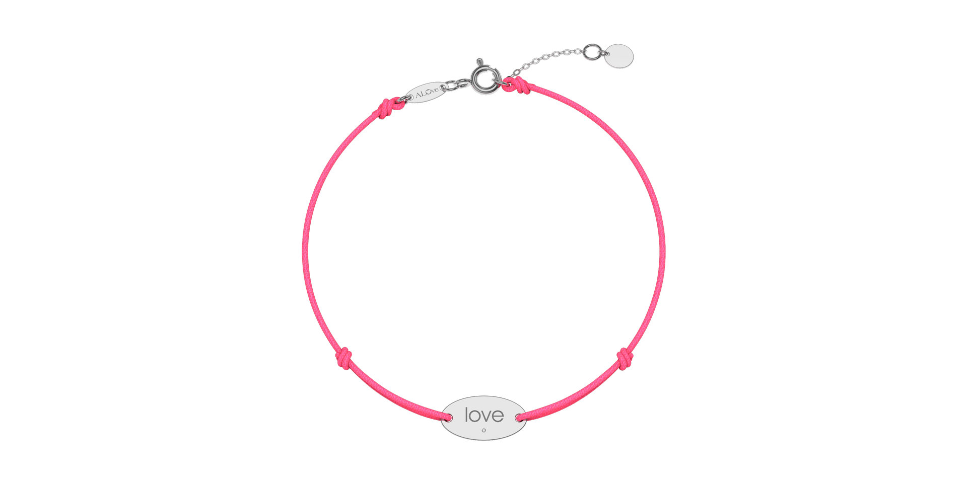 Diamond bracelet Love