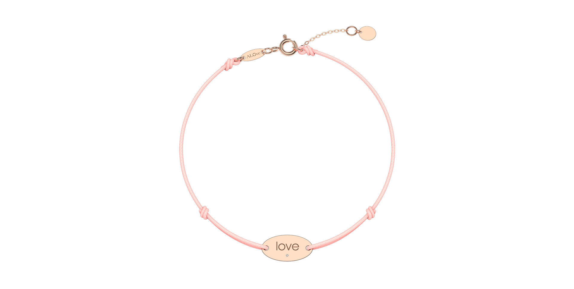 Diamond bracelet Love