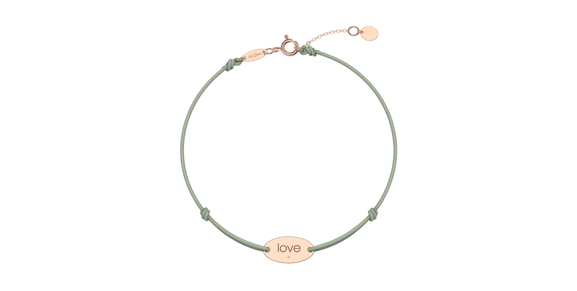 Diamond bracelet Love