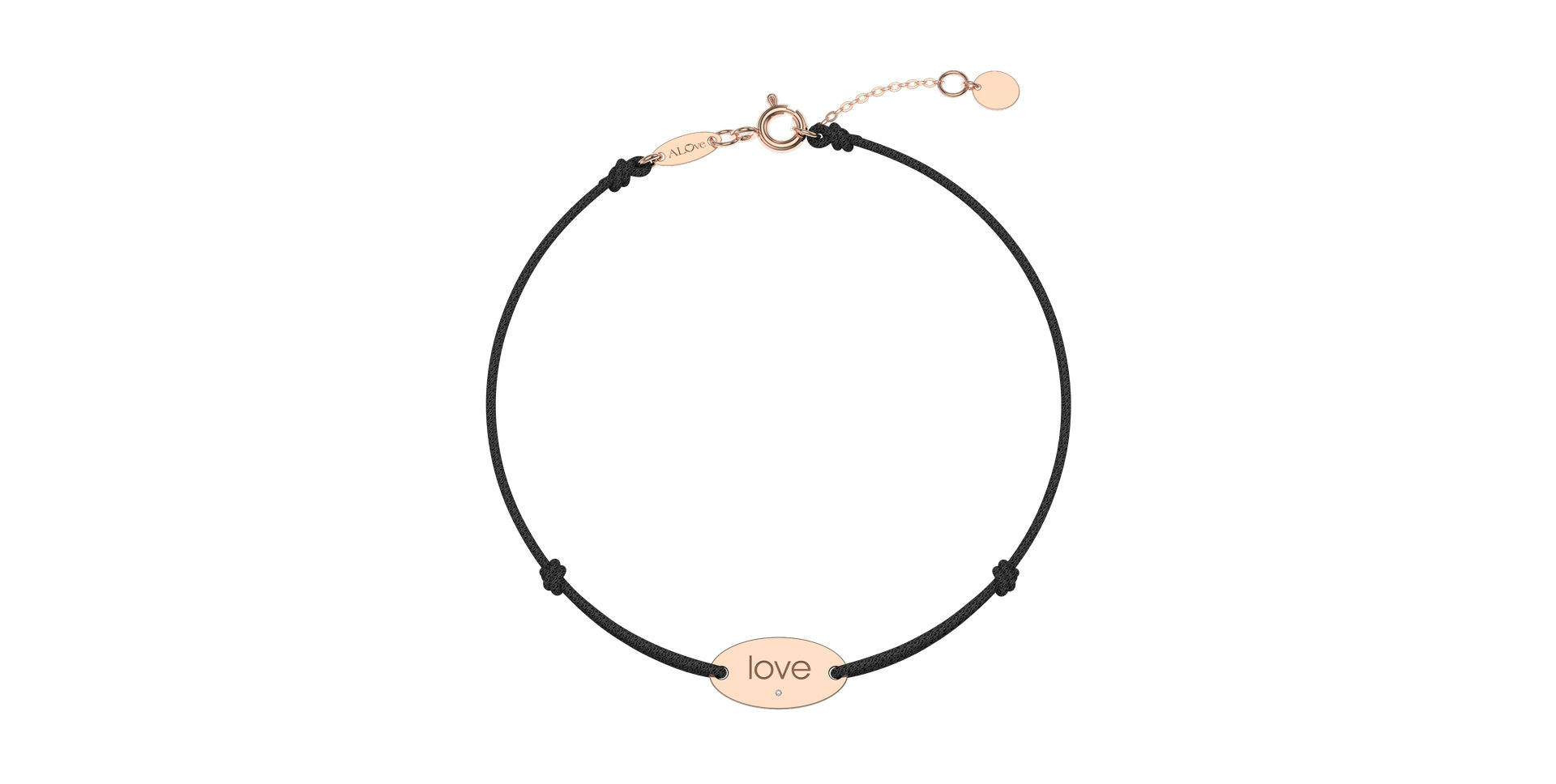 Diamond bracelet Love